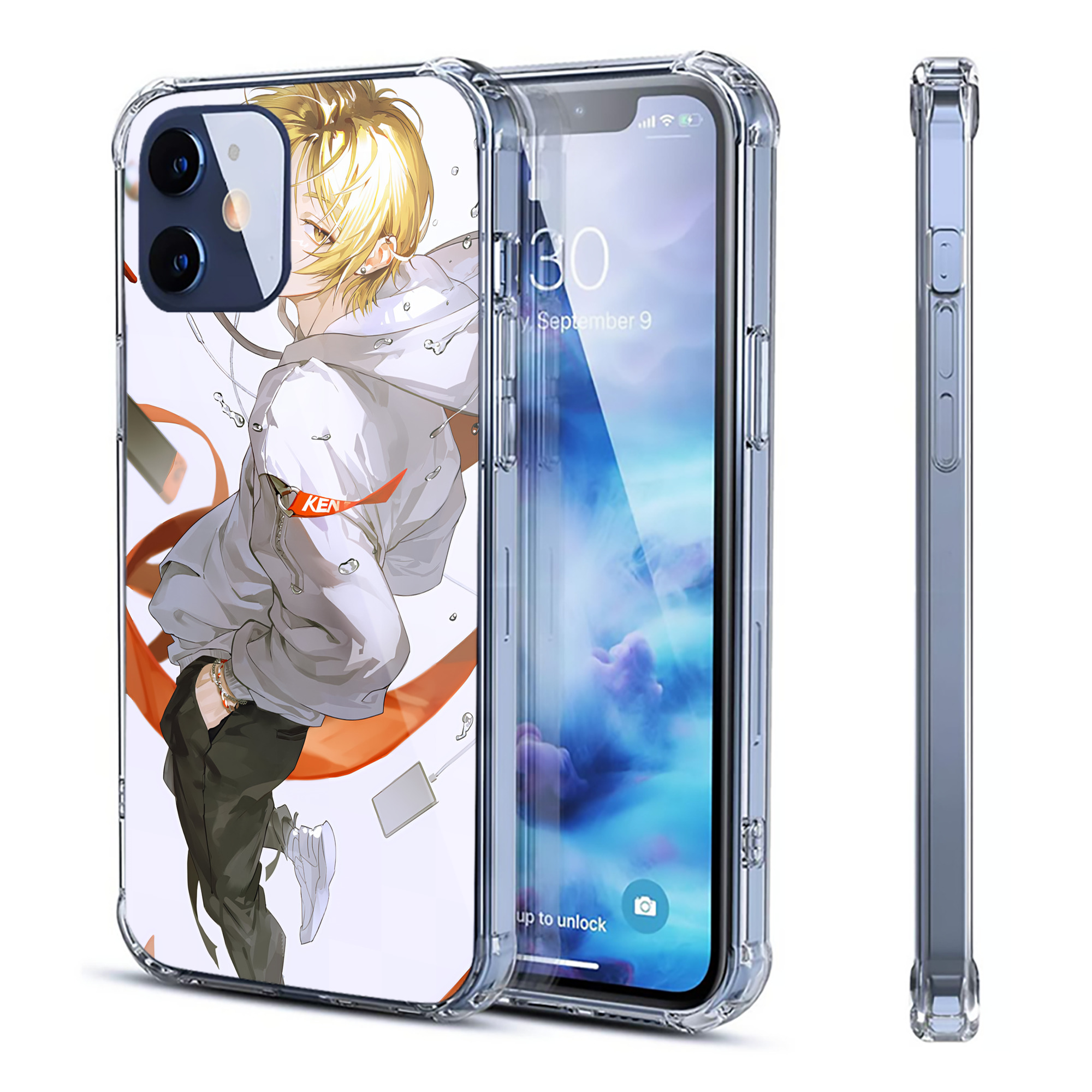 （画像用） ハイキュー!! Haikyu!! 【iPhone 12シリーズ対応】透明スマホケース（クリアソフトケース）